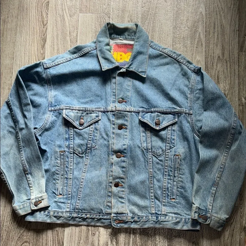 Vintage 1980’s HBO Denim Jean Jacket XL